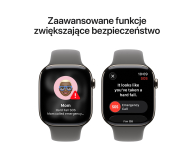 APPLE Watch Series 11 GPS + Cellular 42mm Tytanowa koperta (naturalna) + sportowa opaska (górska szarość)- rozmiar M/L - 1362420 - zdjęcie 6